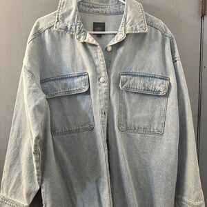 Wild Fable Jean Shirt Jacket